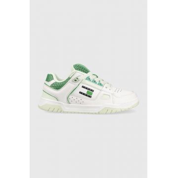 Tommy Jeans sneakers WMNS SKATE SNEAKER culoarea verde