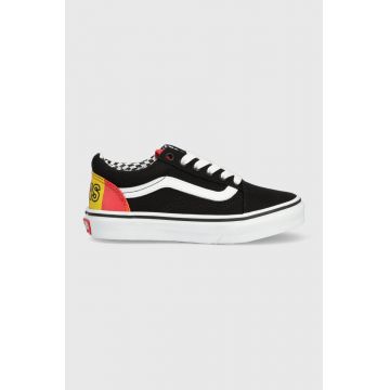 Vans tenisi copii UY Old Skool GRDT BLKML culoarea negru