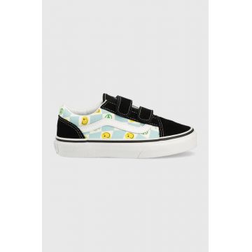 Vans tenisi copii UY Old Skool V MELT BLACK