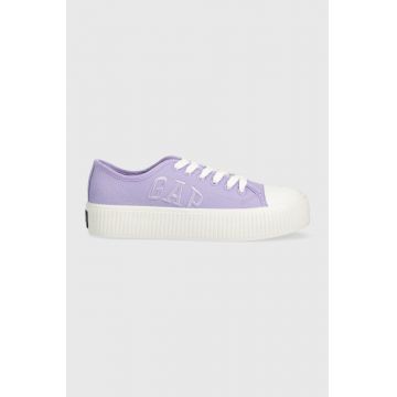 GAP tenisi JACKSON femei, culoarea violet, GAI001F5T