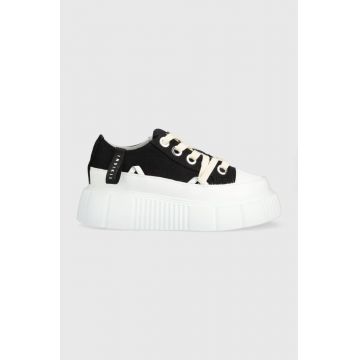 Inuikii tenisi Matilda Canvas Low 23 femei, culoarea negru, 30102-024