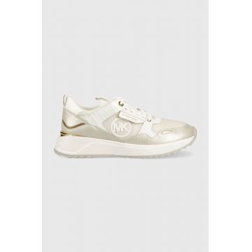 MICHAEL Michael Kors sneakers Theo culoarea auriu, 43S3THFP1D