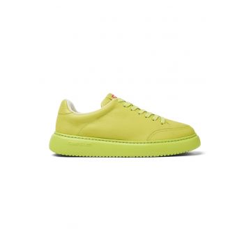 Pantofi sport din piele cu detalii logo Runner K21 8745 Pantofi sport din piele cu detalii logo Runner K21 8745