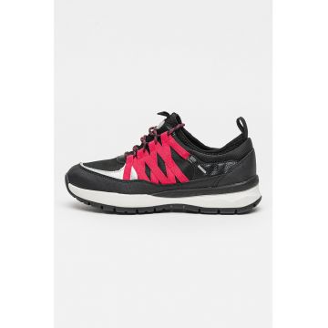 Pantofi sport low-cut cu sireturi contrastante