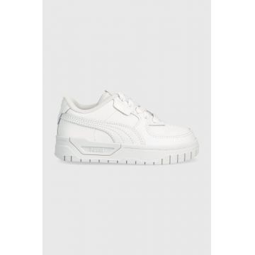 Puma sneakers pentru copii Cali Dream Lth PS culoarea alb