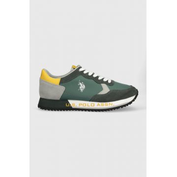 U.S. Polo Assn. sneakers CLEEF culoarea verde, CLEEF002M/BYS1