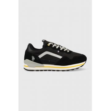 U.S. Polo Assn. sneakers JONAS culoarea negru, JONAS004M/BSN2