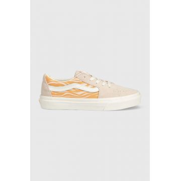 Vans tenisi SK8-Low femei, culoarea portocaliu, VN0A5KXDBM01