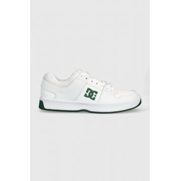 DC sneakers culoarea alb