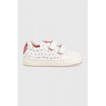 Garvalin sneakers pentru copii culoarea alb