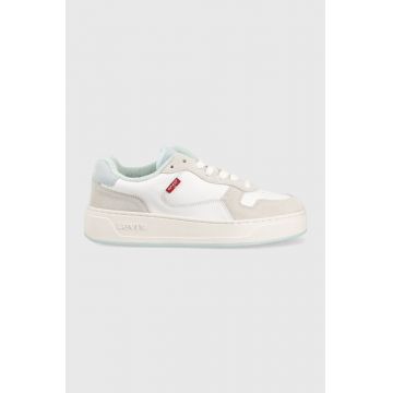 Levi's sneakers din piele Glide S culoarea alb, D7522-0003 235201