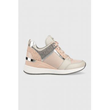 MICHAEL Michael Kors sneakers Georgie culoarea roz, 43S3GEFS1D