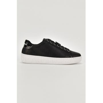 Pantofi sport de piele cu design perforat