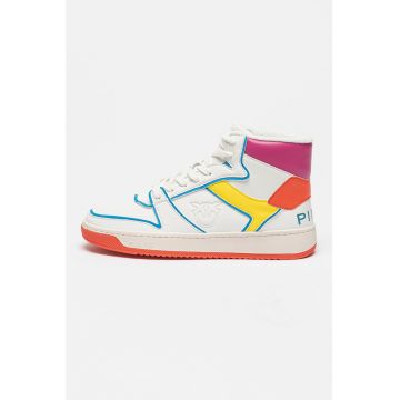 Pantofi sport inalti de piele ecologica Adele