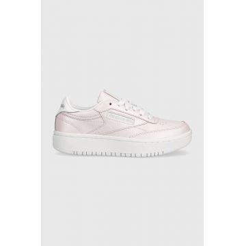 Reebok Classic sneakers pentru copii CLUB C DOUBLE culoarea roz