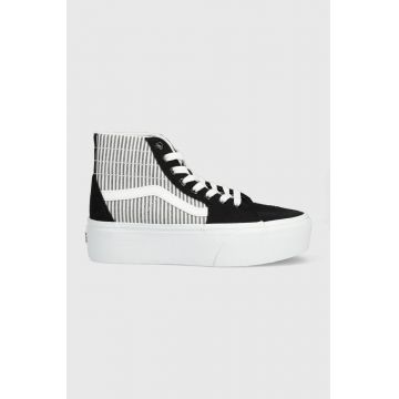 Vans tenisi SK8-Hi Tapered Stackform femei, culoarea negru, VN0A5JMKMCG1