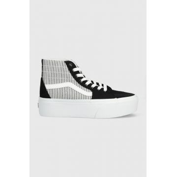 Vans teniși SK8-Hi Tapered Stackform femei, culoarea negru, VN0A5JMKMCG1 VN0A5JMKMCG1-BLACK