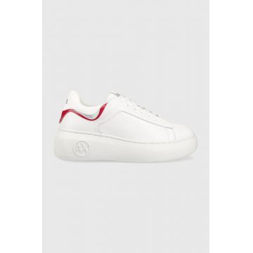 Armani Exchange sneakers culoarea alb, XDX108.XV635.S609