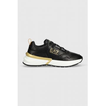 EA7 Emporio Armani sneakers culoarea negru, X7X007 XK310 K476