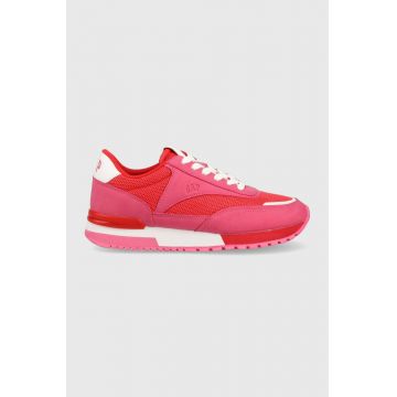 GAP sneakers NEW YORK culoarea roz, GAF006F5S