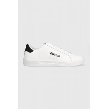 Just Cavalli sneakers culoarea alb, 74QB3SB3