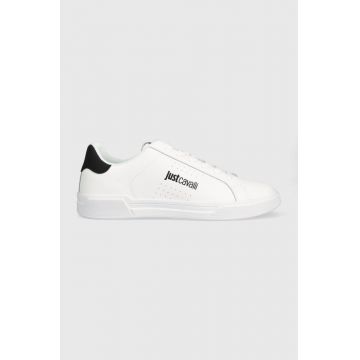 Just Cavalli sneakers culoarea alb, 74QB3SB3