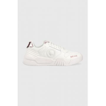 Just Cavalli sneakers culoarea alb, 74RB3SA1