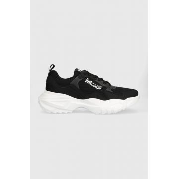 Just Cavalli sneakers culoarea negru, 74QB3SC1