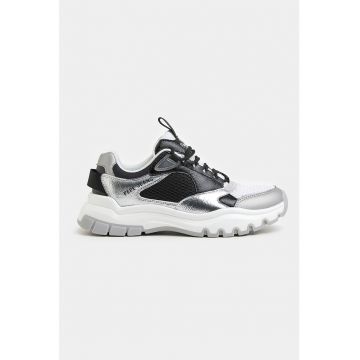 Pantofi sport cu insertii de plasa