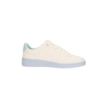 Pantofi sport din piele ecologica cu model uni