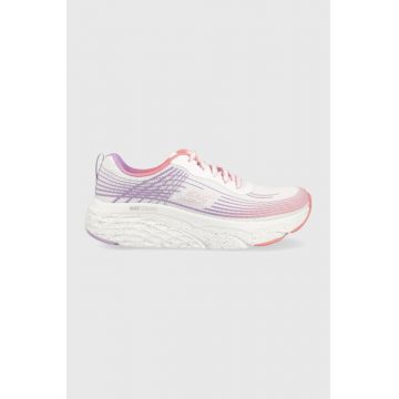 Skechers pantofi de alergat Max Cushioning Elite Galaxy Burst culoarea alb