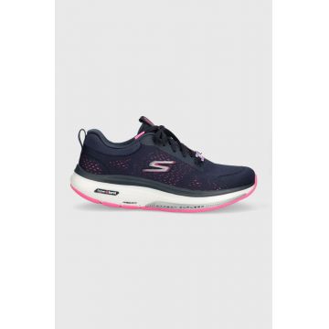 Skechers pantofi de antrenament GOwalk Workout Walker culoarea albastru marin