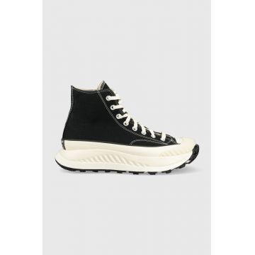 Converse tenisi Chuck 70 AT-CX Platform barbati, culoarea negru, A03277C