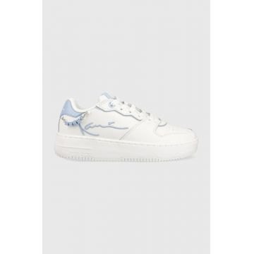 Karl Kani sneakers KK 89 UP LOGO PRM culoarea alb, 1180936 KKFWW000228