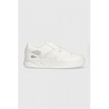 Lacoste sneakers din piele L005 culoarea alb, 44SMA0115
