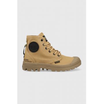 Palladium tenisi HERITAGE PAMPA femei, culoarea maro, 77356.227.M