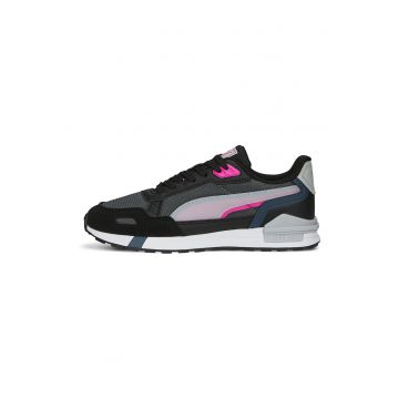 Pantofi sport de piele ecologica si materiaal textil Graviton Tera