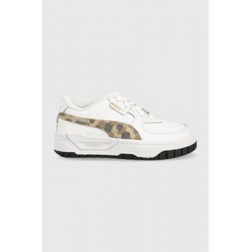 Puma sneakers pentru copii Cali Dream Animal Print PS culoarea alb