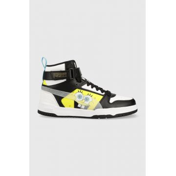 Puma sneakers pentru copii RBD Game Spongebob Jr culoarea negru