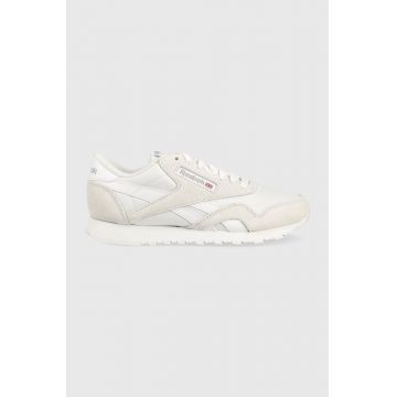 Reebok Classic sneakers Classic Nylon culoarea alb, GY7193 GY7193-white