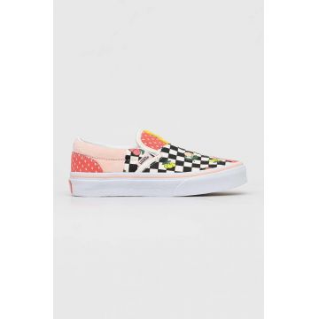 Vans tenisi copii UY Classic Slip On Patch FRTC MDGRE