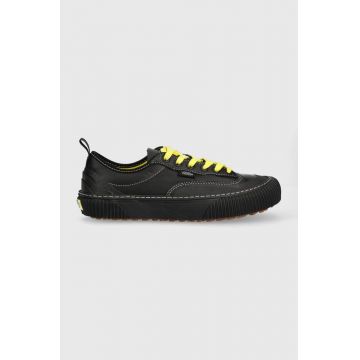 Vans tenisi de piele Destruct SF x Wade Goodall barbati, culoarea negru, VN0A4BTLN3H1