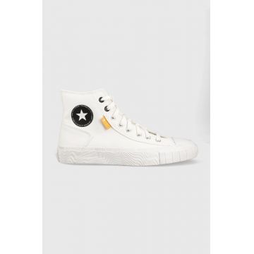 Converse tenisi Chuck Taylor Alt Star HI culoarea alb, A00423C