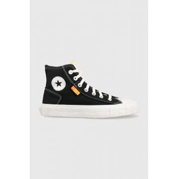 Converse tenisi Chuck Taylor Alt Star HI culoarea negru, A00422C