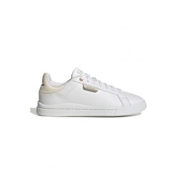 e - Pantofi sport low-top de piele ecologica Court Silk