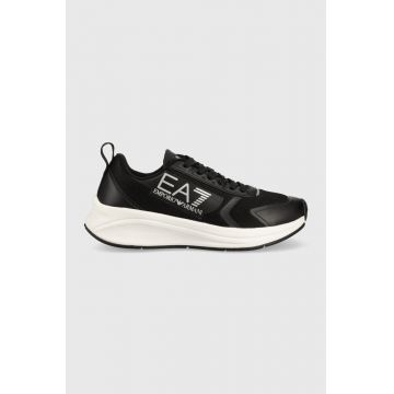 EA7 Emporio Armani sneakers pentru copii culoarea negru