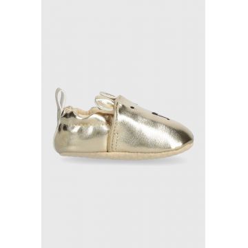 GAP pantofi pentru bebelusi culoarea auriu