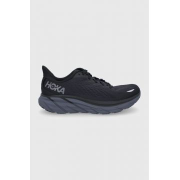 Hoka Pantofi Clifton 8 culoarea negru