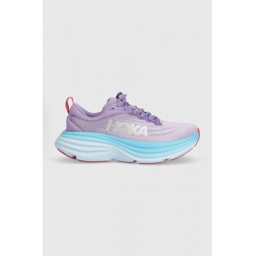 Hoka pantofi de alergat Bondi 8 culoarea violet, 1127952 1127952-BGWN