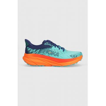 Hoka One One pantofi de alergat Challenger ATR 7 culoarea turcoaz